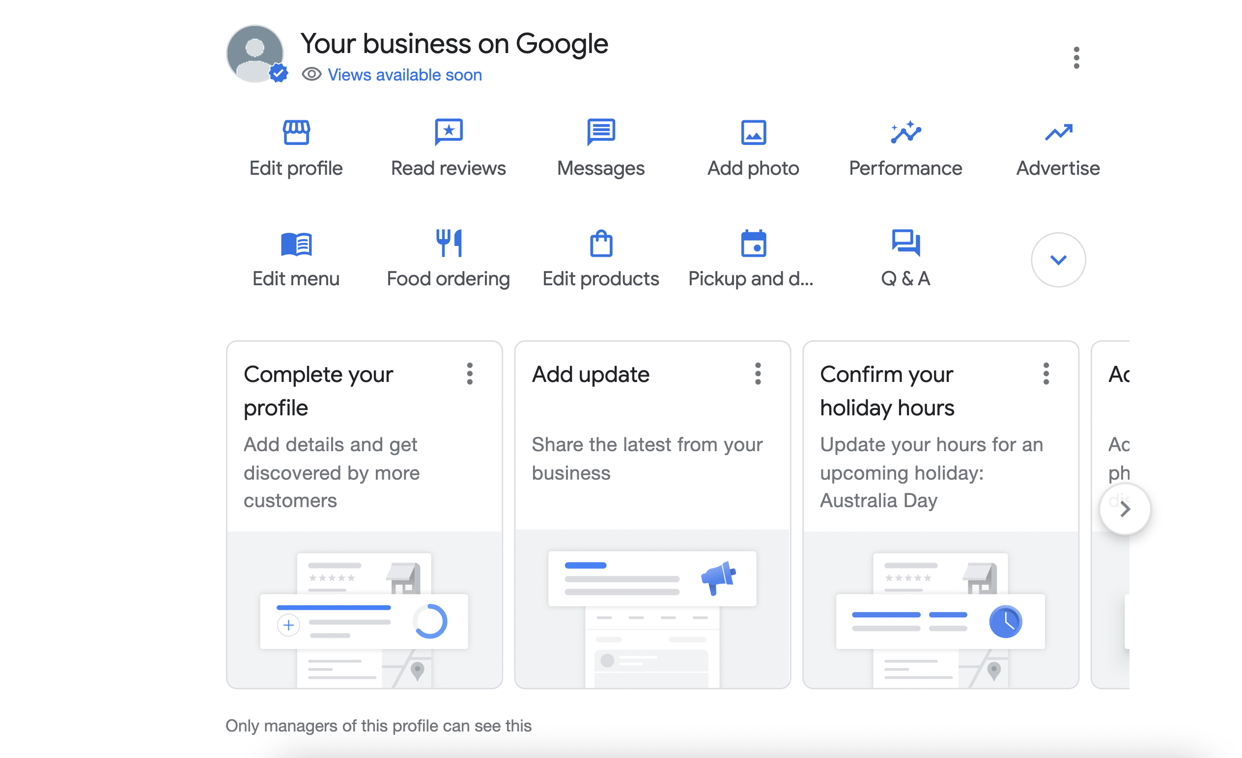 Manage your Google Business Listing and optimise it for local search